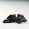 Premium Black and Snake Texture Leather - Handmade Tango Shoe - Clasico 1073