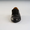 Black Suede and Black Leather - Handmade Tango Shoe - Clasico 1051 - DNI Tango Store