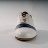 Blue Crocodile and Rich White Leather - Handmade Tango Shoes - Rock 3058 - DNI Tango Store