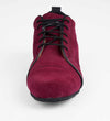 Bold Burgundy Suede & Black Accent - Men's Trainers - Arrabal 6040 - DNI Tango Store