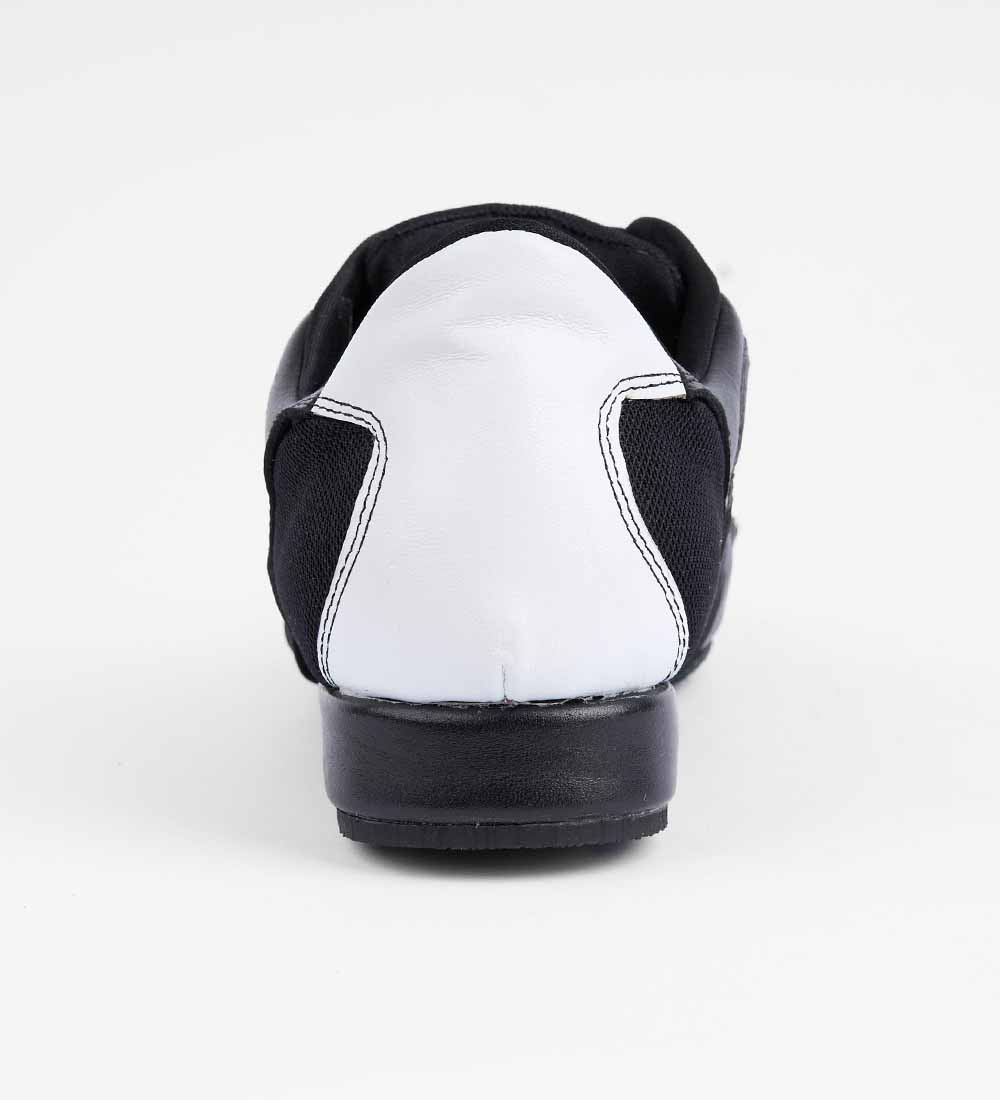 Bold Ebony & Ivory - Men's Handcrafted Tango Trainers - Adonis 6518 - DNI Tango Store