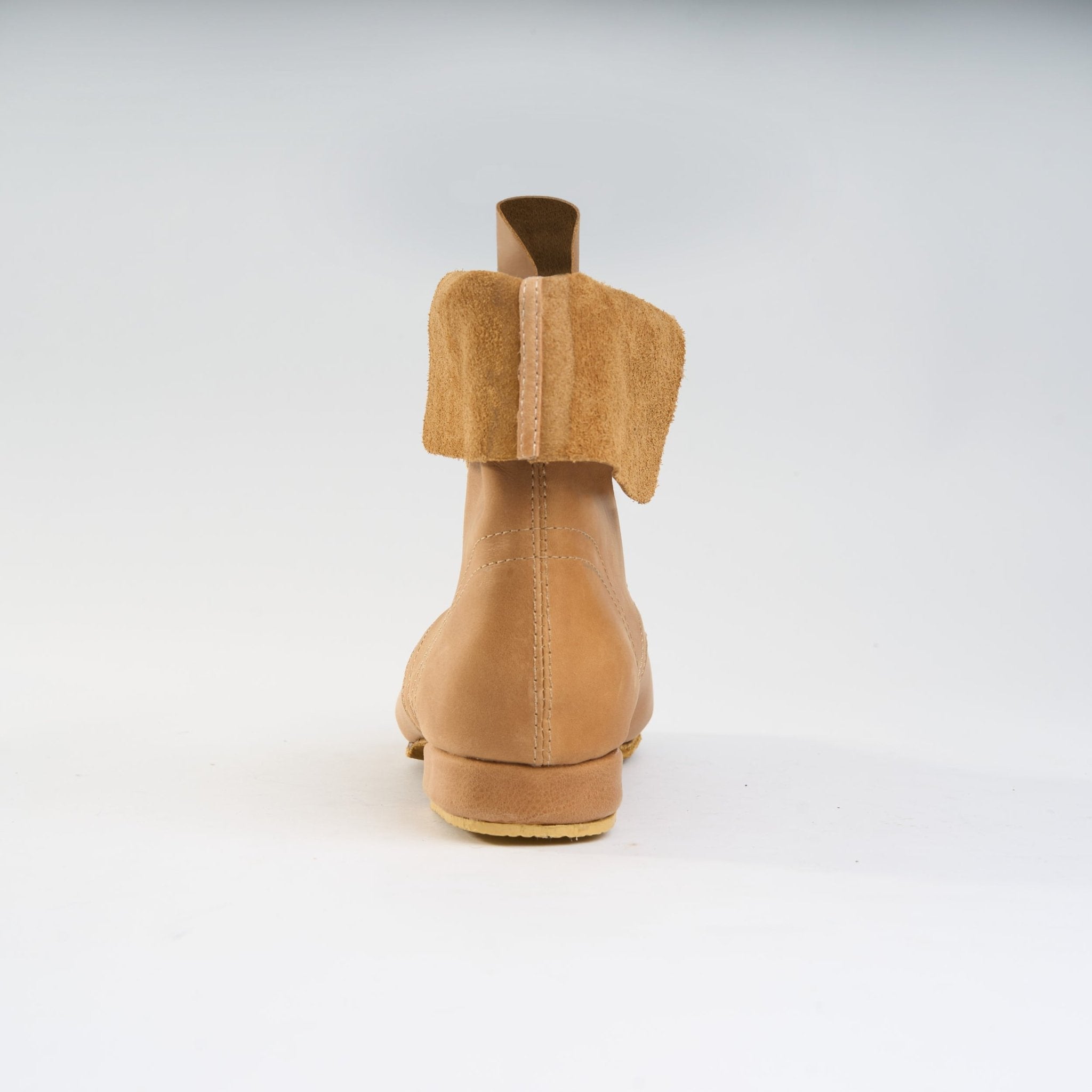 Caramel Brown Genuine Leather - Handmade Tango Trainers - Solapa 9401 - DNI Tango Store