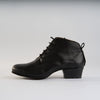 Classic Black Leather - Handmade Tango Trainers - Tita 9620 - DNI Tango Store