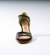 Closed Heel Black Snake Textured - Handmade Tango Shoe - Dana 4214 - DNI Tango Store