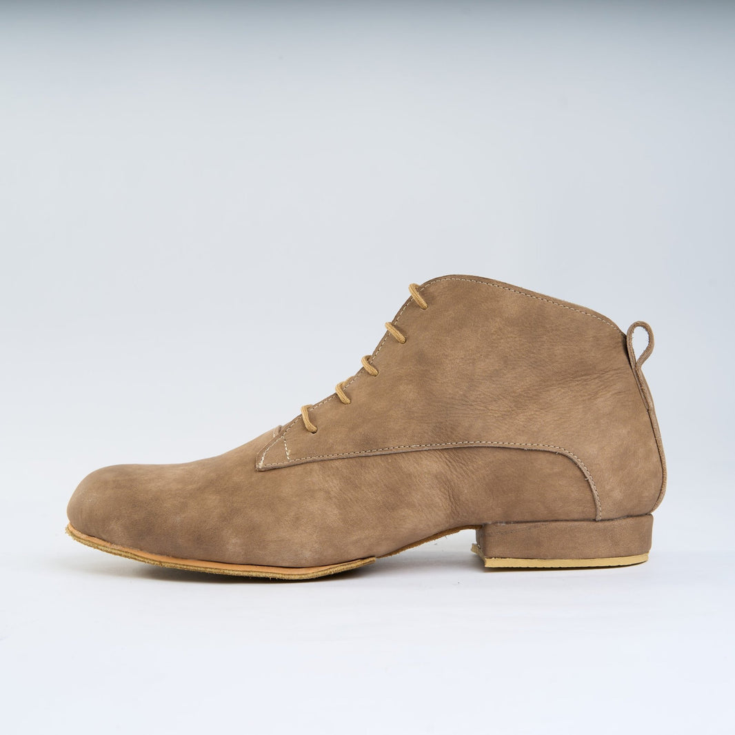 Elegant Light Brown - Handmade Tango Trainers - Gonzalo 9512 - DNI Tango Store