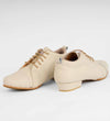 Elegant Monotone Cream - Handmade Trainers - Arrabal 6038 - DNI Tango Store