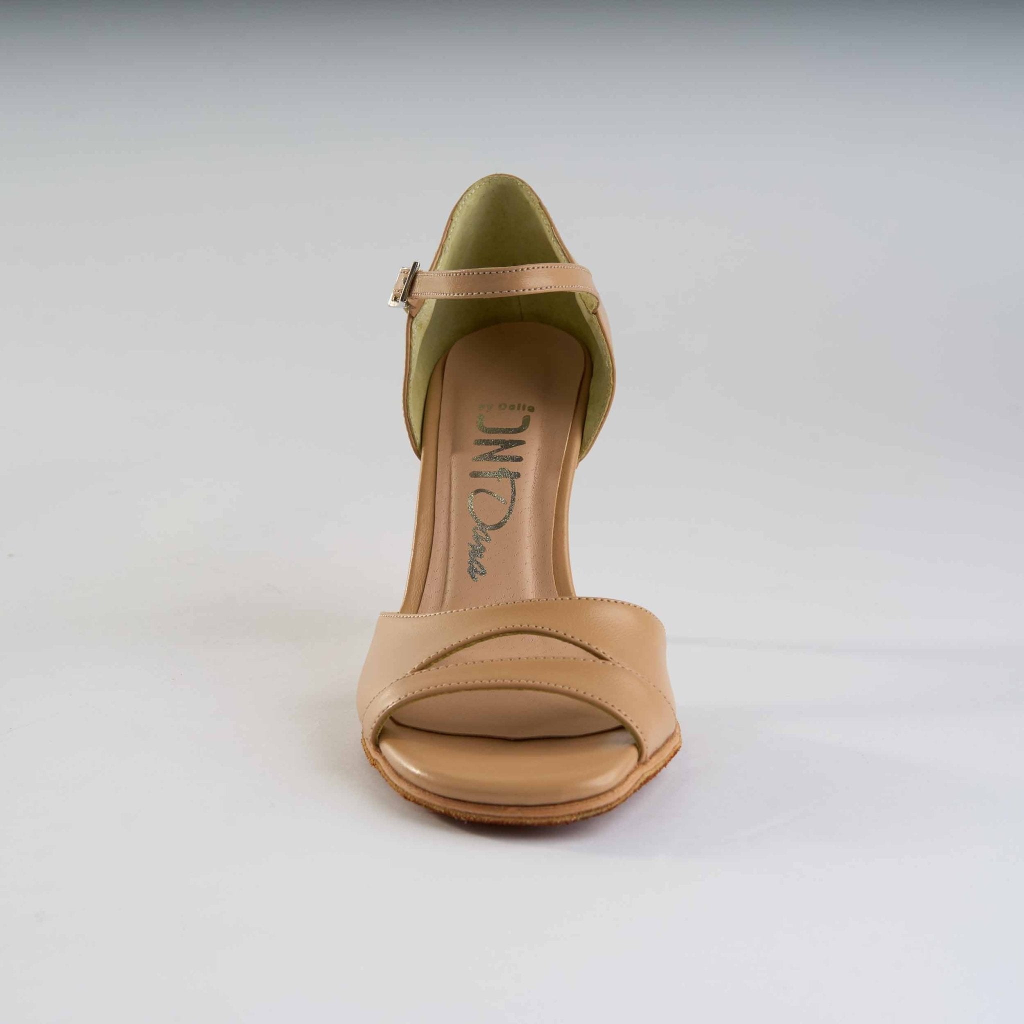 Light Caramel Genuine Leather - Handmade Tango Shoes - Dana 4213 - DNI Tango Store