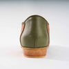 Olive Green and Brown Leather - Handmade Tango Shoes - Rock 3070 - DNI Tango Store