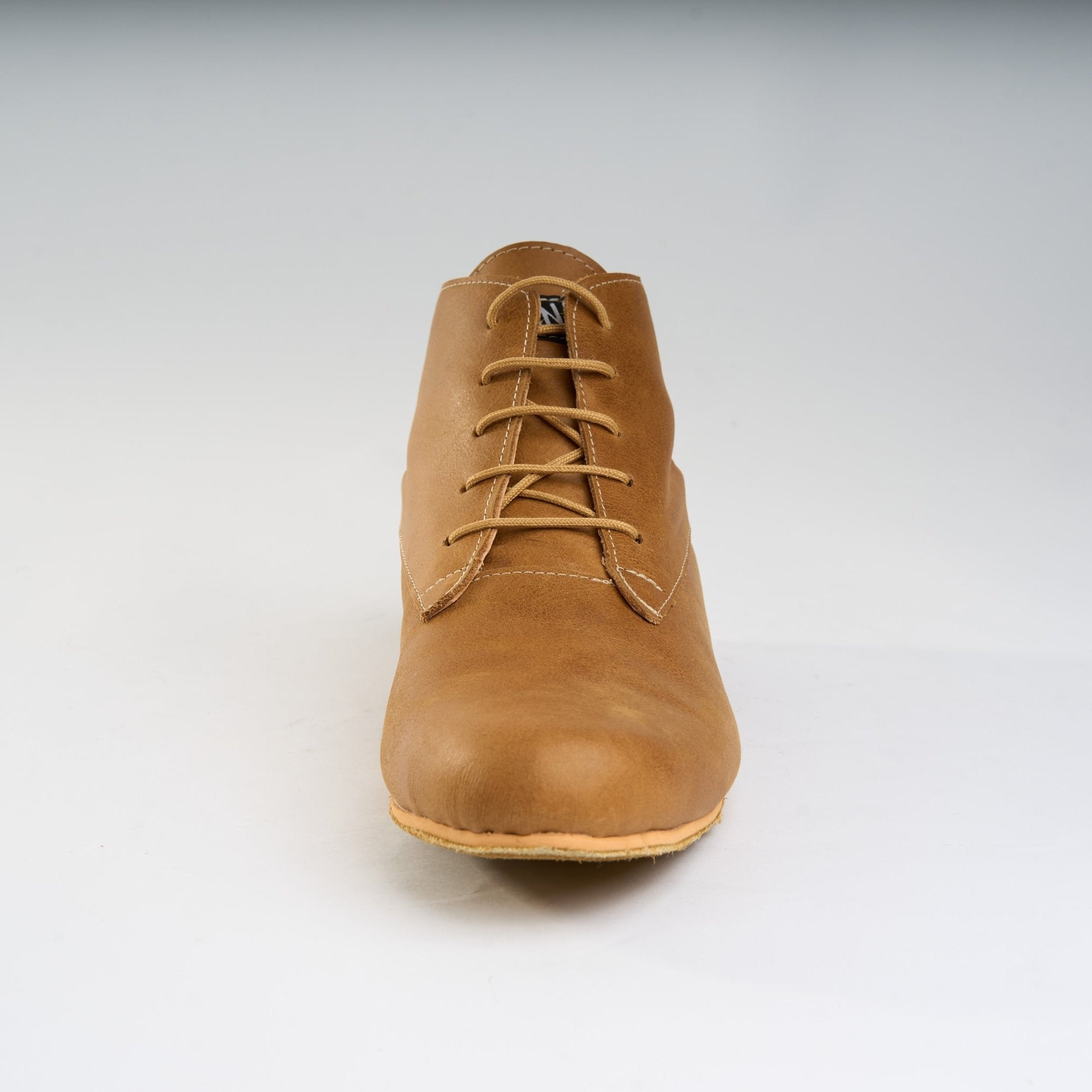 Rich Caramel Leather - Handmade Tango Trainers - Gonzalo 9507 - DNI Tango Store