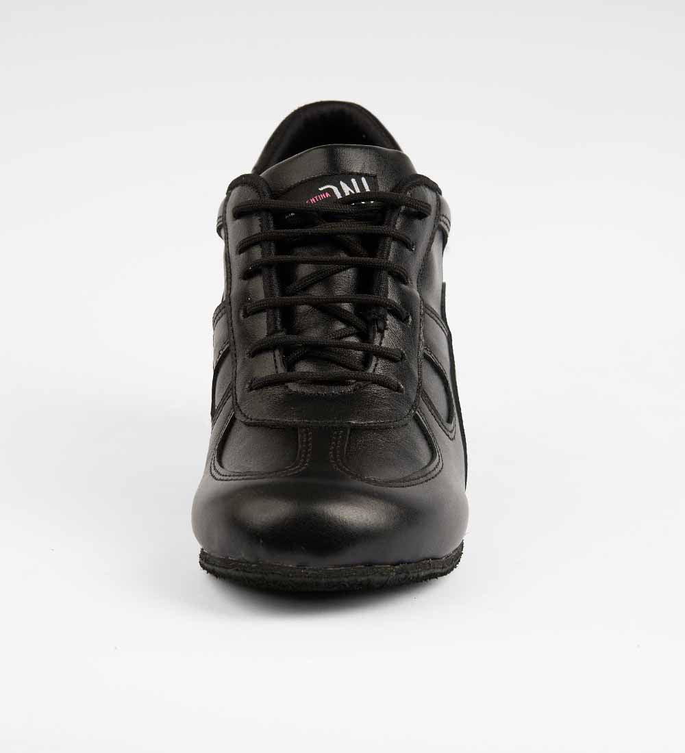 Timeless Black Tango Trainers – Premium Leather – Rocio 8583 - DNI Tango Store