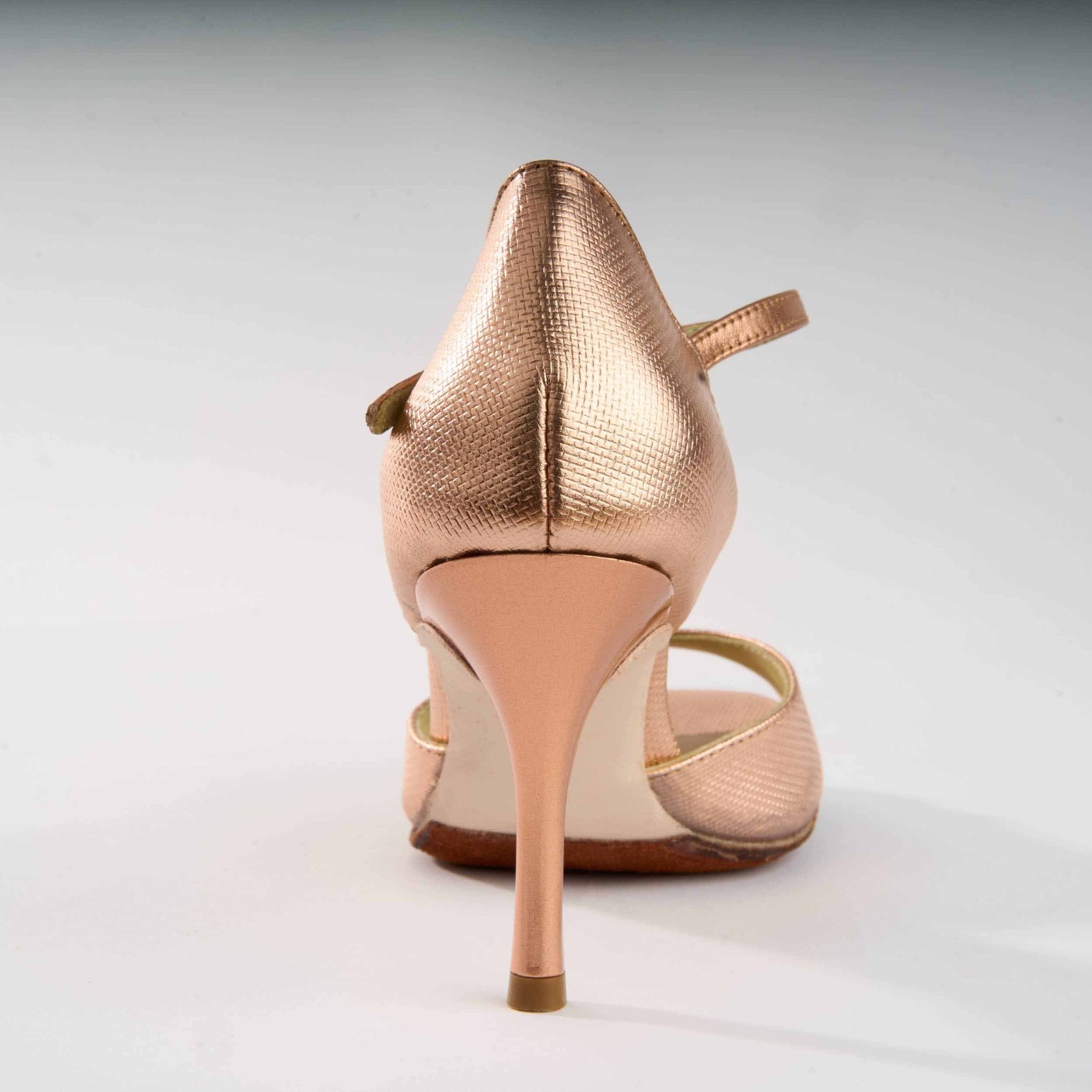 Unique Metallic Copper Leather - Handmade Tango Shoes - Ema 4835 DNI Tango Store Unique Metallic Copper Leather - Handmade Tango Shoes - Ema 4835 DNI Tango Store