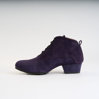 Velvet Violet Suede - Handmade Tango Trainers - Tita 9633 - DNI Tango Store